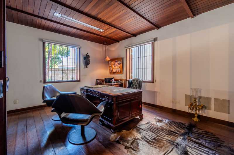 Conheça 4 Escritorio 1 do imóvel - Casa em Condomínio 5 quartos à venda Barra da Tijuca, Rio de Janeiro - R$ 12.900.000 - BICN50017 - 4 4 Escritorio 1 - 4