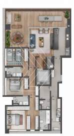 Apartamento 3 quartos à venda Vila Nova Conceição, São Paulo - R$ 6.729.303 - CNAP30062