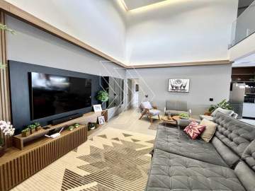 Casa em Condomínio 4 quartos à venda Residencial Villa Flora Aquarius, Marília - R$ 3.200.000 - CNCN40035