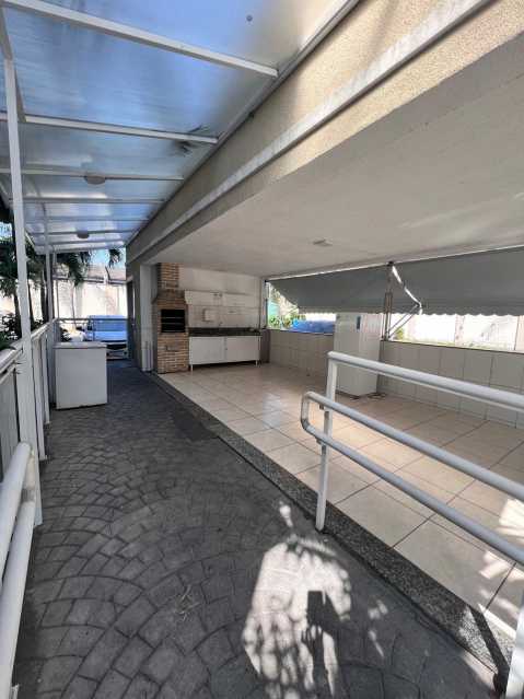 Conheça Churrasqueira do imóvel - Apartamento para Locação no Condomínio Retiro dos Pinheiros | 2 Quartos, Vaga e Condomínio Incluso - MNAP20049 - 12 Churrasqueira - 12