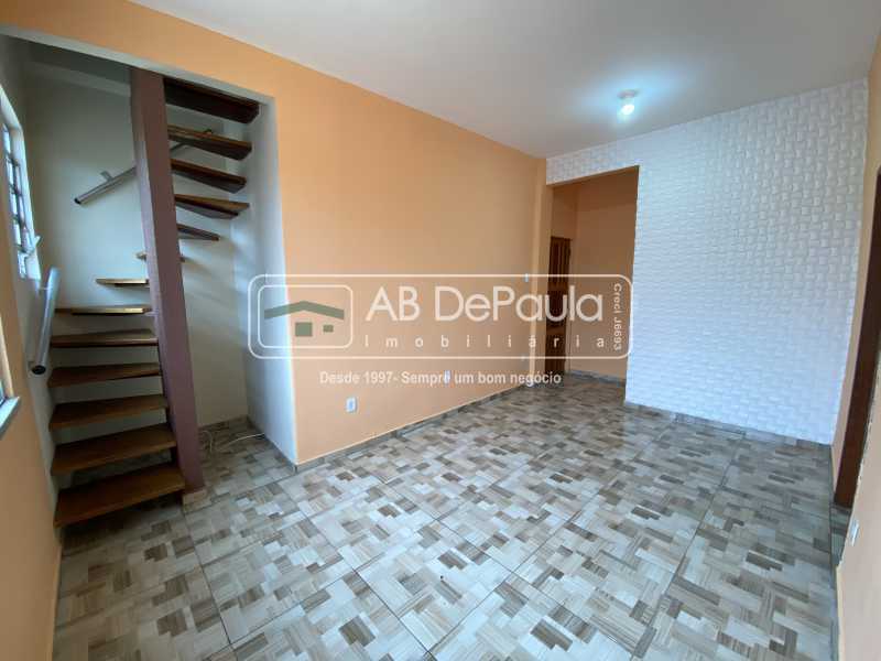 Conheça SALA do imóvel - ALUGA EM REALENGO - APARTAMENTO COM TERRAÇO - EM RUA FECHADA - RUA JOSÉ VALENTE DE LIMA, 97. - ABAP20402 - 1 SALA - 1
