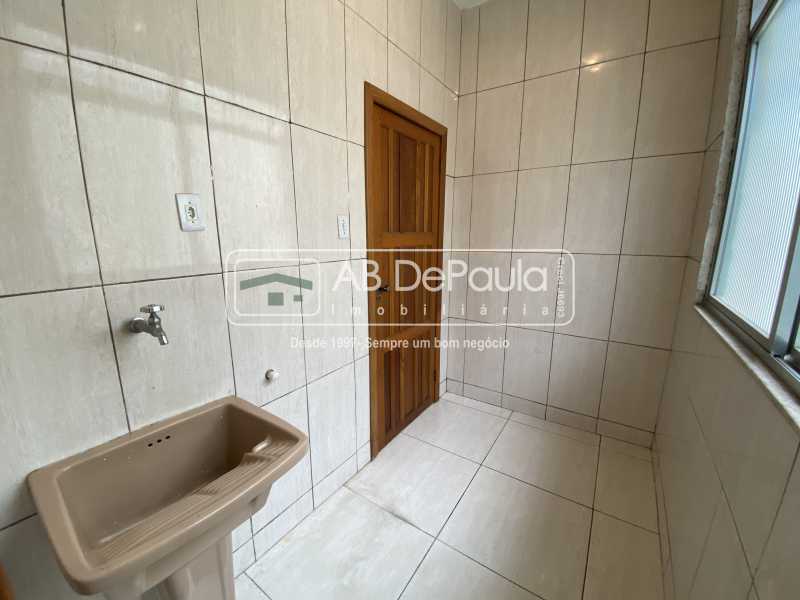 Conheça ÁREA DE SERVIÇO do imóvel - ALUGA EM REALENGO - APARTAMENTO COM TERRAÇO - EM RUA FECHADA - RUA JOSÉ VALENTE DE LIMA, 97. - ABAP20402 - 15 ÁREA DE SERVIÇO - 15