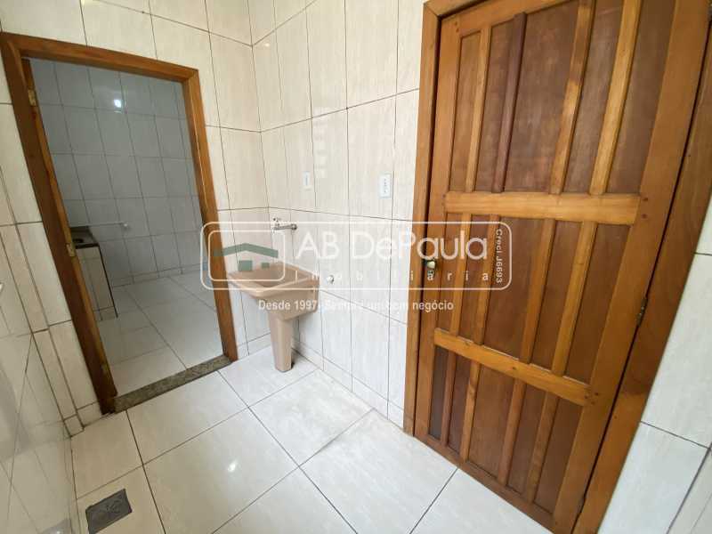 Conheça ÁREA DE SERVIÇO do imóvel - ALUGA EM REALENGO - APARTAMENTO COM TERRAÇO - EM RUA FECHADA - RUA JOSÉ VALENTE DE LIMA, 97. - ABAP20402 - 16 ÁREA DE SERVIÇO - 16