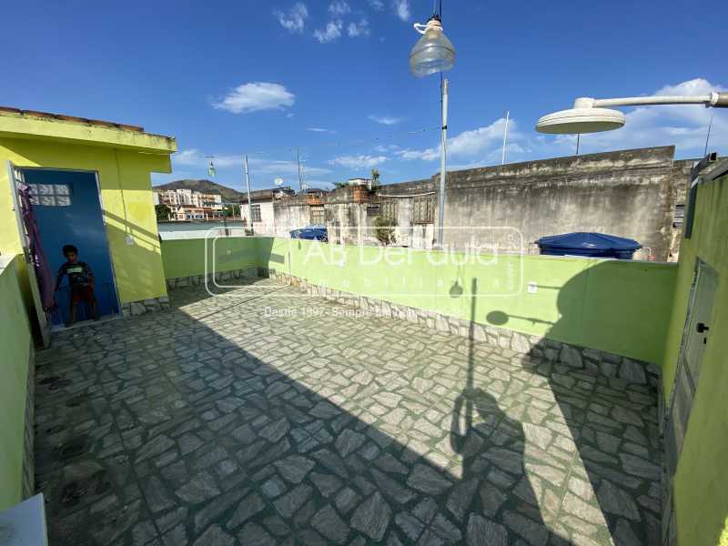 Conheça TERRAÇO do imóvel - VENDE EM REALENGO - R. COMANDANTE SANTOS PORTO - CASA DUPLEX DE FUNDOS COM 02 QUARTOS - ABCA20118 - 16 TERRAÇO - 16