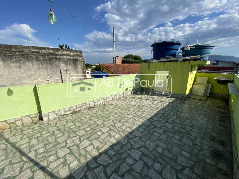 Conheça TERRAÇO do imóvel - VENDE EM REALENGO - R. COMANDANTE SANTOS PORTO - CASA DUPLEX DE FUNDOS COM 02 QUARTOS - ABCA20118 - 17 TERRAÇO - 17