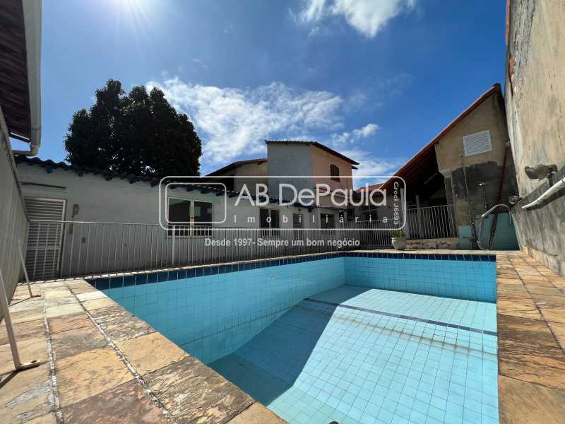 Conheça PISCINA do imóvel - CASA COM AMPLO QUINTAL (12x40)480m2 APARTAMENTO Conjugado em ANEXO - RESIDÊNCIA BIFAMILIAR - ABCA30180 - 16 PISCINA - 16