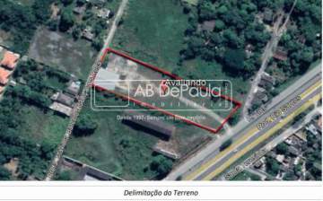 Imperdível - VENDE - TERRENO EM 2 LOTES COM GALPÃO - RODOVIA RIO-SANTOS - ITAGUAÍ - ABLT00001