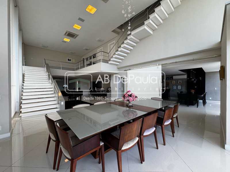 Conheça . do imóvel - VENDE NA BARRA DA TIJUCA - CONDOMÍNIO ALPHAVILLE - MANSÃO ALTO LUXO COM 616M2 - ABCN50005 - 10 . - 10