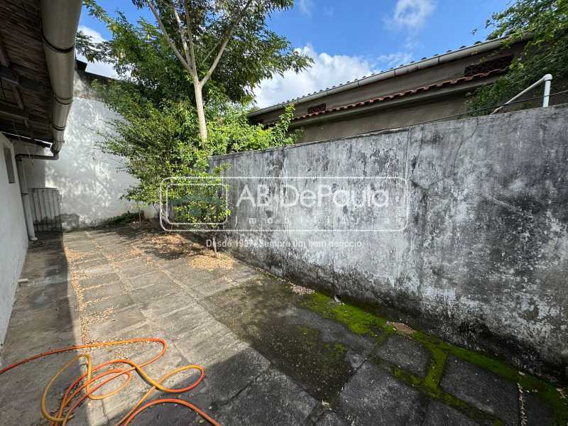Conheça FUNDOS do imóvel - ALUGA EM SULACAP - R. SILIO BOCANERA, 230 - CASA LINEAR COM 03 QUARTOS - ABCA30273 - 25 FUNDOS - 25