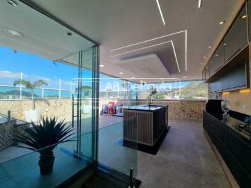 ACEITA FINANCIAMENTO - VILA VALQUEIRE - Maravilhosa cobertura de luxo com 04 dormitórios, sendo 01 suíte, varanda ampla com cortina de vidro - ABCO40017