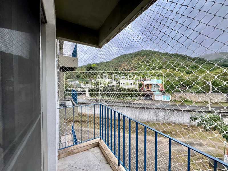 Conheça VARANDA do imóvel - ALUGA EM SULACAP - CONDOMÍNIO SOLAR SUL - APARTAMENTO NO 3 ANDAR COM 02 QUARTOS - ABAP20024 - 5 VARANDA - 5
