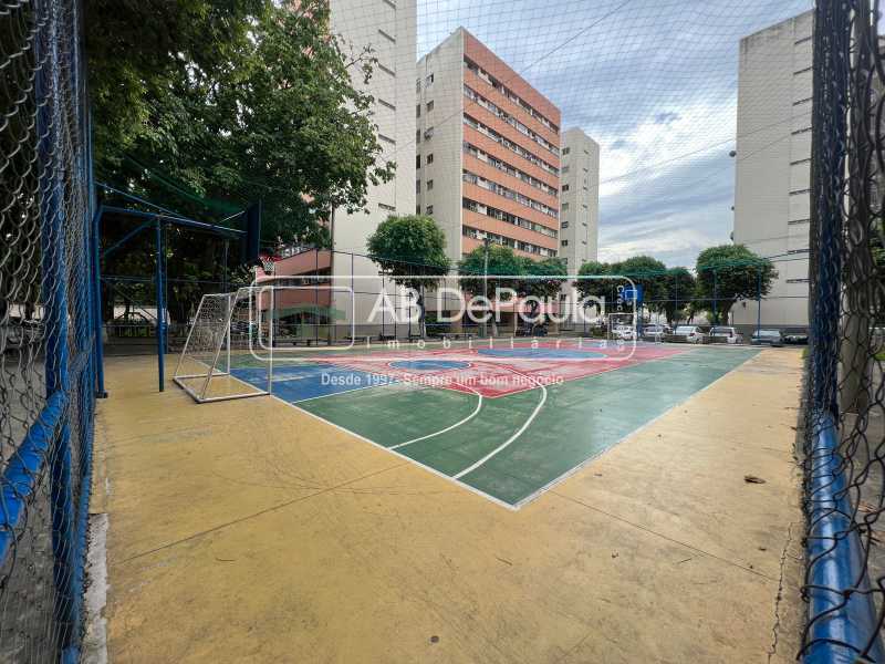 Conheça QUADRA do imóvel - VENDE EM REALENGO - CONDOMÍNIO PARQUE REAL - APARTAMENTO COM 02 Dormitórios, dependência empregada completa. - ABAP20753 - 18 QUADRA - 18