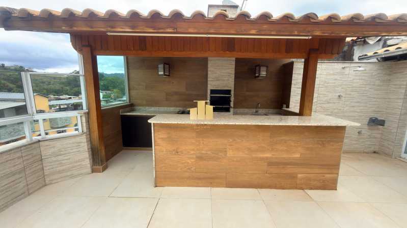 Ótima localização - Cobertura Duplex no Bom Clima I - 2 Quartos, Terraço Gourmet, Vista Livre e 2 Vagas - Juiz de Fora - TFCO20027