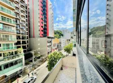 Imperdível - Aluguel Quarto e Sala com Garagem no Centro de JF - Edifício Côrtes Rossignoli: Amplitude, Sol da Manhã e Praticidade Total! - TFAP10036