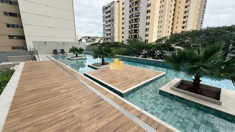 Alto Luxo - Apartamento à Venda no Marina Residence: 2 Suítes e Lazer Resort na Avenida Rio Branco - Andar Alto com Vista Privilegiada de Frente - TFAP20739