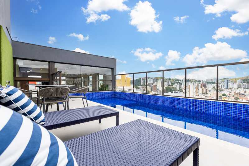 Conheça Terraço América do imóvel - Studio de Luxo mobiliado à venda no São Mateus, com garagem e lazer completo no rooftop - TFST10113 - 15 Terraço América - 15