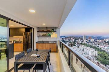 Lançamento - Luxo e Sofisticação no Estrela Sul: Apartamento Exclusivo com Varanda Gourmet, Lazer de Clube e Vista Panorâmica no Aurus Residence Club - TFAP20018