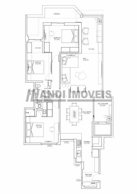 Conheça 27 do imóvel - Apartamento 3 quartos à venda Copacabana, Rio de Janeiro - R$ 1.450.000 - HLAP30314 - 28 27 - 28