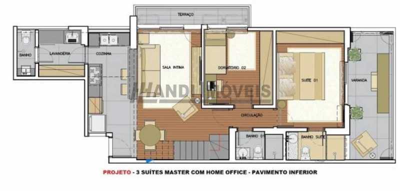 Conheça 19 do imóvel - Cobertura 3 quartos à venda Botafogo, Rio de Janeiro - R$ 1.950.000 - HLCO30013 - 19 19 - 19