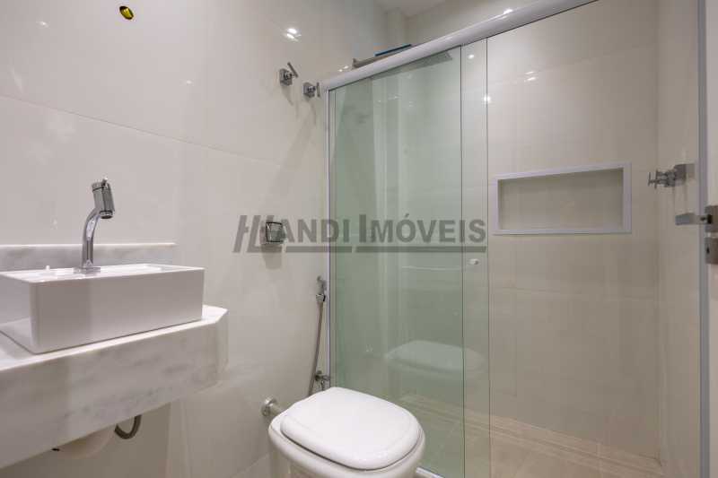 Conheça Banheiro de Serviço 1-0 do imóvel - Apartamento 4 quartos à venda Flamengo, Rio de Janeiro - R$ 2.990.000 - HLAP40099 - 28 Banheiro de Serviço 1-0 - 28