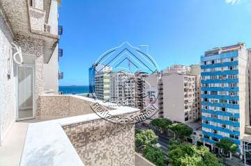 Ótima localização - APARTAMENTO 3 QUARTOS - COPACABANA A VENDA - VISTA MAR - 16565