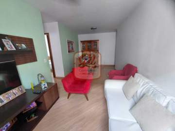 Janelas Amplas - apto salão 02 ambientes 02 quartos 60m2 fácil acesso à transolimpica - APR2418
