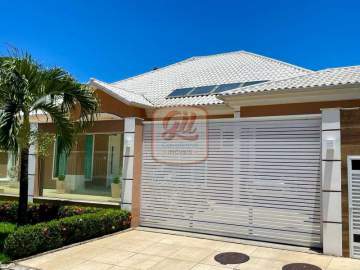Casa Linear, piscina, quintal, garagem para 03 carros, condomínio fechado, - CS3202