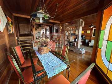 Casa Duplex em madeira, Condomínio Vale das Acacias - CS3218