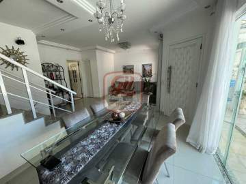 Alto Luxo - casa duplex condomínio fechado 04 quartos 01 suite fino acabamento - CS3390