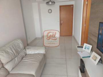 Janelas Amplas - Apartamento, sala, 02 quartos, varanda, cozinha, banheiro social. - AP3078