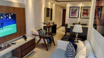 Recém Reformado - Apartamento03 suítes sendo 02 canadenses, cortina de vidro, Taquara - AP3088