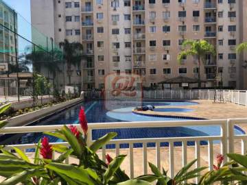 Apart. Padrão - Apartamento sala 02 quartos varanda cozinha banheiro - AP3093