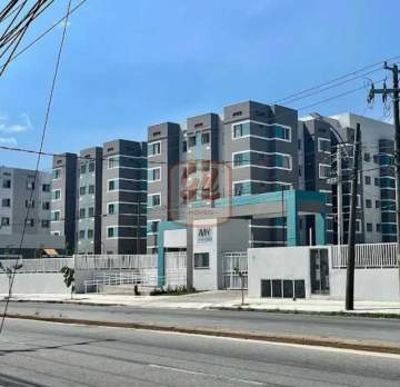 Ótima localização - Apartamento NOVO sala 02 quartos cozinha e banheiro - AP3121
