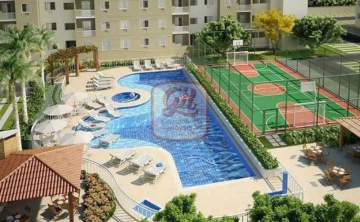 APARTAMENTO, 02 QUARTOS, CONDOMINIO, INFRAESTRUTURA COMPLETA, 1 VAGA DE GARAGEM, SOL DA MANHÃ, VISTA LIVRE - AP3214