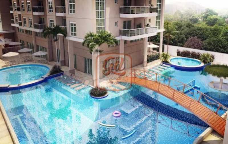 Conheça 7 do imóvel - apartamento simples: 01 quarto, piscina, churrasqueira, salão de festa... - AP3271 - 8 7 - 8