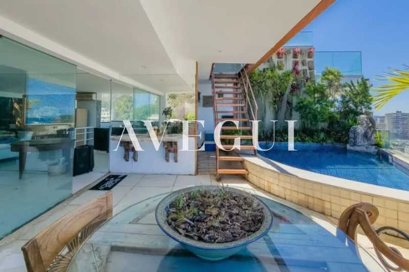 Conheça 6. do imóvel - Cobertura : 4 quartos/2 Vagas/Vista Livre/ Residencial / Leblon - AICO40076 - 6 6. - 6
