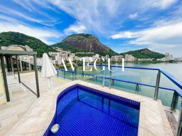 Imperdível - Cobertura à venda Lagoa, 4 vagas, 4 suítes, Vista livre, Varanda - IPCO40010 Imperdível - Cobertura à venda Lagoa, 4 vagas, 4 suítes, Vista livre, Varanda - IPCO40010