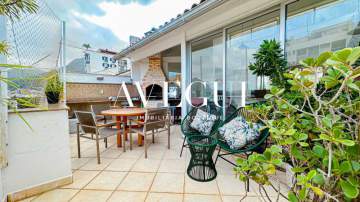 Cobertura charmosa de 3 suítes e área externa no Jardim Botânico/Lagoa. - IPCO30019 Cobertura charmosa de 3 suítes e área externa no Jardim Botânico/Lagoa. - IPCO30019