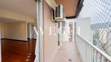 Amplo Apartamento com Varanda em Copacabana - 83m², 2 Quartos (Suíte) e 2 Vagas - AIAP20371