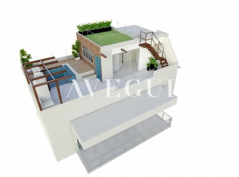 Conheça cobertura-com-3-quartos-a-vend do imóvel - Cobertura à venda Rua Marquesa de Santos, Laranjeiras, Rio de Janeiro - R$ 2.590.000 - AICO30112 - 15 cobertura-com-3-quartos-a-vend - 15