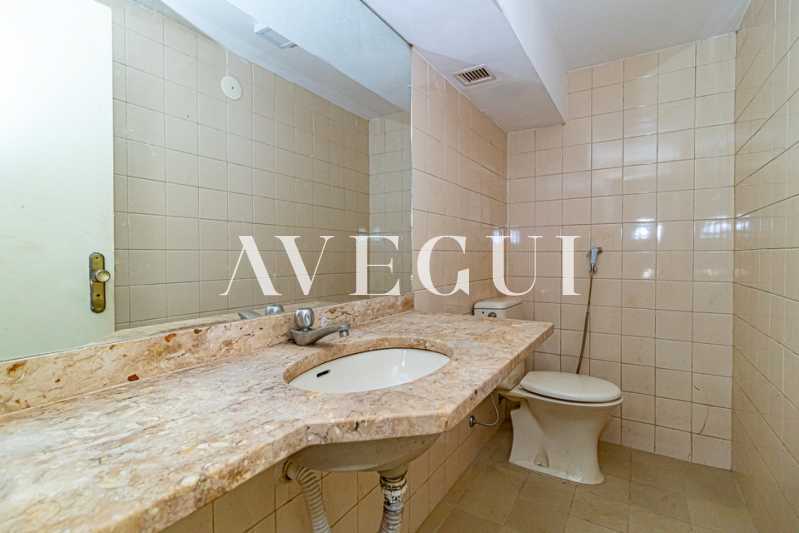 Conheça lavabo segundoa marques do imóvel - Loja em Ponto Nobre da Gávea | 88m², Vaga e Excelente Fluxo Comercial - ALLJ00013 - 13 lavabo segundoa marques - 13