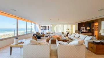 Imperdível - 530 m² | 4 Suítes | Apartamento Reformado com Vista Deslumbrante para a Praia de Ipanema - ALAP40350