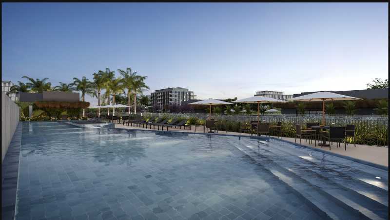 Conheça Piscina. do imóvel - Studio à venda Rua Marquês de São Vicente, Gávea, Rio de Janeiro - R$ 910.000 - AJST00013 - 20 Piscina. - 20
