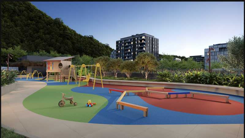 Conheça Playground. do imóvel - Studio à venda Rua Marquês de São Vicente, Gávea, Rio de Janeiro - R$ 910.000 - AJST00013 - 23 Playground. - 23
