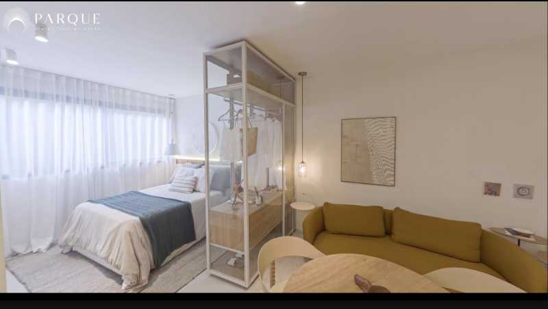 Conheça Studio - Cama e Sala - foto 5. do imóvel - Studio à venda Rua Marquês de São Vicente, Gávea, Rio de Janeiro - R$ 910.000 - AJST00013 - 10 Studio - Cama e Sala - foto 5. - 10