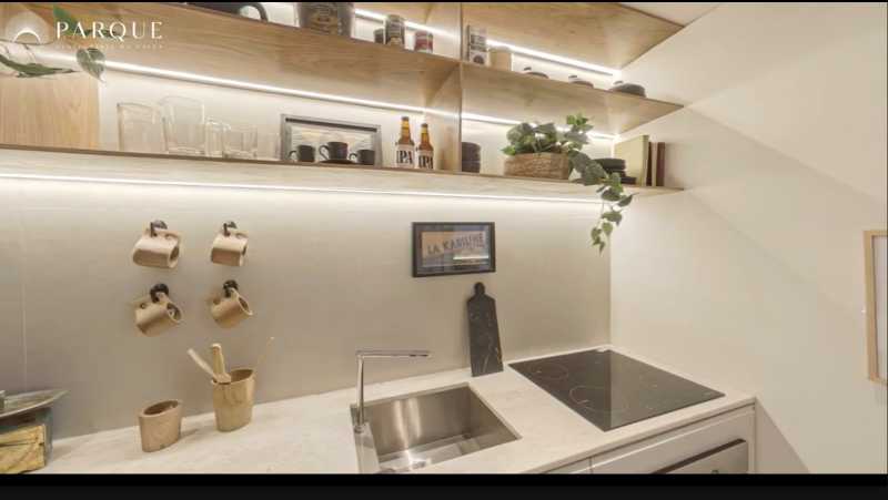 Conheça Studio - Cozinha - Foto1. do imóvel - Studio à venda Rua Marquês de São Vicente, Gávea, Rio de Janeiro - R$ 910.000 - AJST00013 - 6 Studio - Cozinha - Foto1. - 6