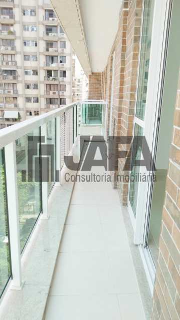 Conheça Varanda do imóvel - Apartamento 3 quartos à venda Botafogo, Rio de Janeiro - R$ 1.250.000 - JA31412 - 6 Varanda - 6
