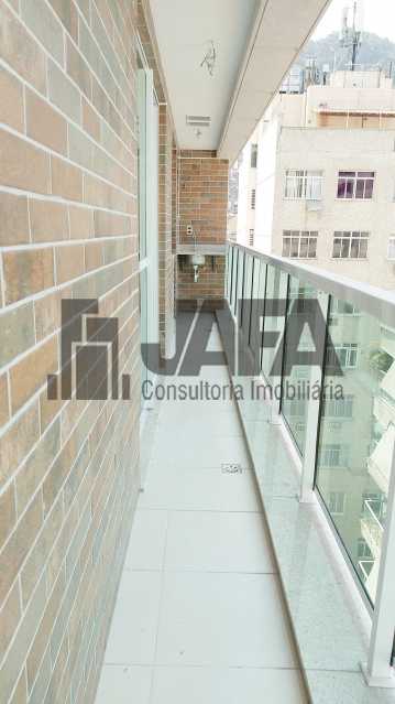 Conheça Varanda do imóvel - Apartamento 3 quartos à venda Botafogo, Rio de Janeiro - R$ 1.250.000 - JA31412 - 7 Varanda - 7