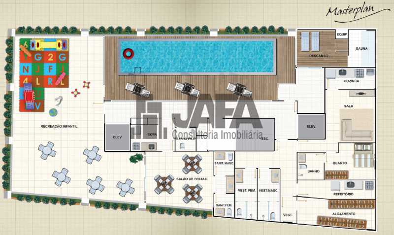 Conheça masterplan do imóvel - Apartamento 3 quartos à venda Botafogo, Rio de Janeiro - R$ 1.250.000 - JA31412 - 25 masterplan - 25