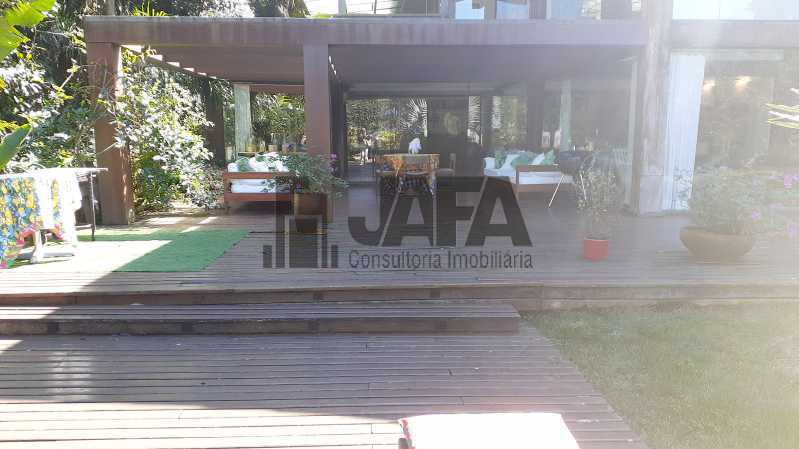Conheça Entrada casa do imóvel - Casa em Condomínio 4 quartos à venda Gávea, Rio de Janeiro - R$ 7.500.000 - JA60100 - 1 Entrada casa - 1